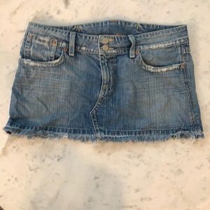 Hudson 31 Jean Skirt. 
#3